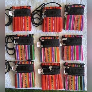 Colorful Striped Women's Bag